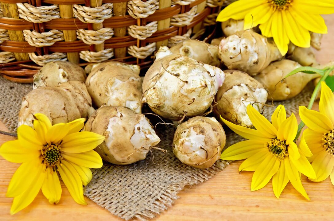 Alcachofa de Xerusalén para a prostatite
