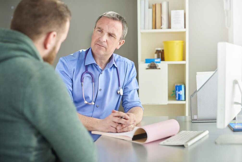 O tratamento da prostatite nos homes baséase no diagnóstico dun médico